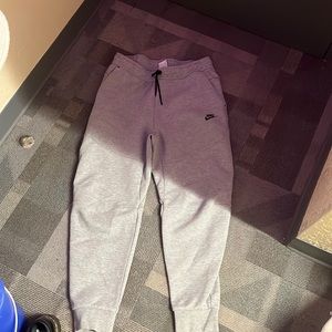 Gray Nike Tech Fleece Joggers
